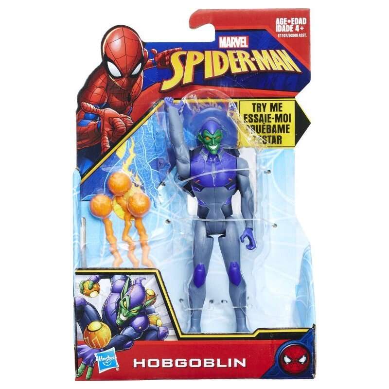 Figurina de actiune SpiderMan Quick Shot, Hobgoblin, 15 cm