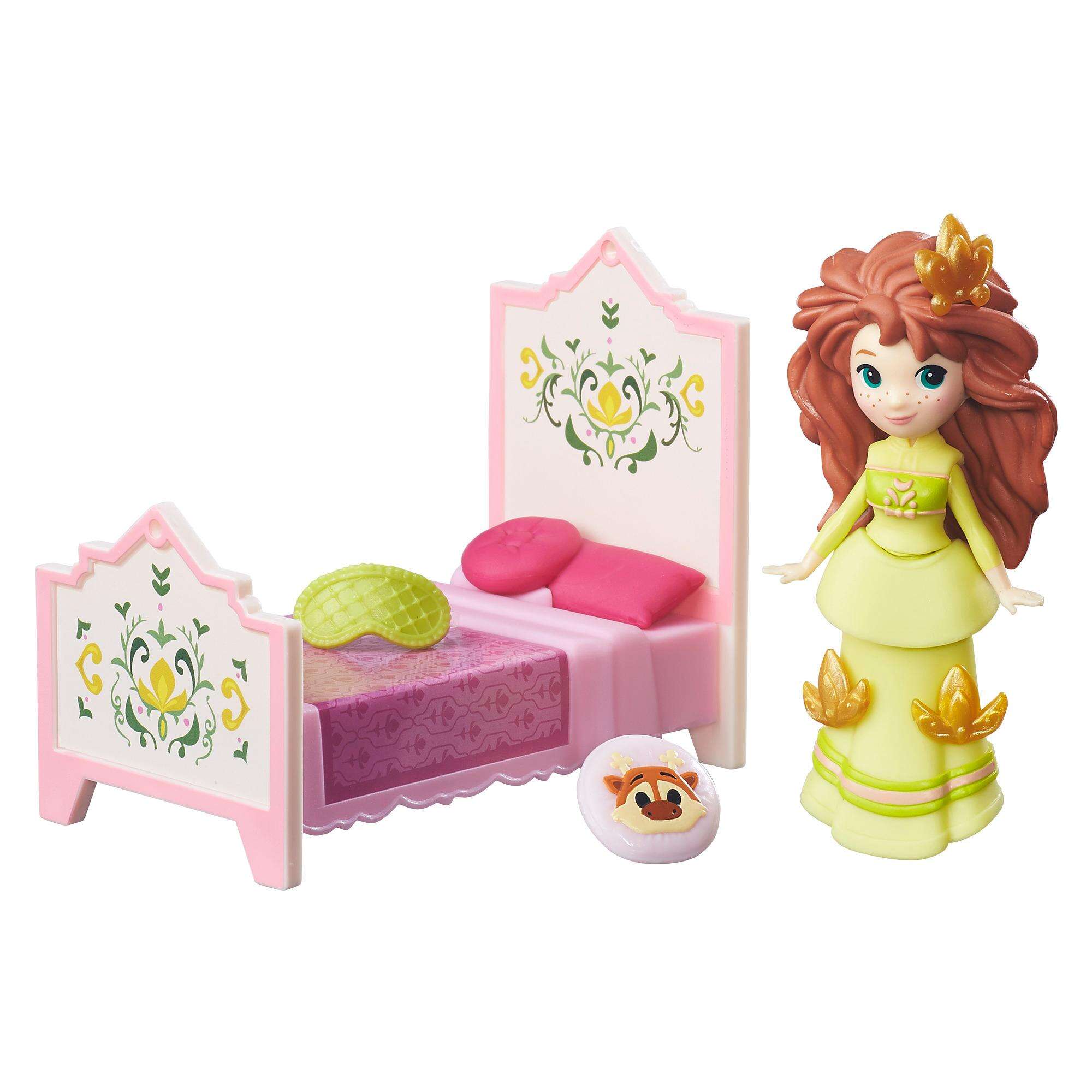 Set figurina Disney Frozen Micul Regat - Dormitorul Annei