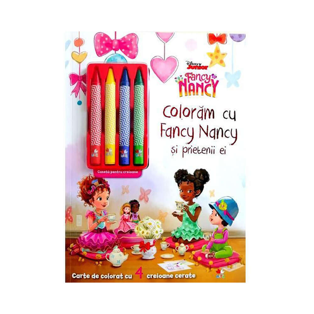 Carte Editura Litera, Coloram cu Fancy Nancy si prietenii ei