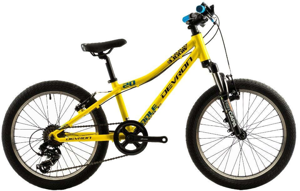 Bicicleta copii Devron Riddle K2.2 galben 20 inch