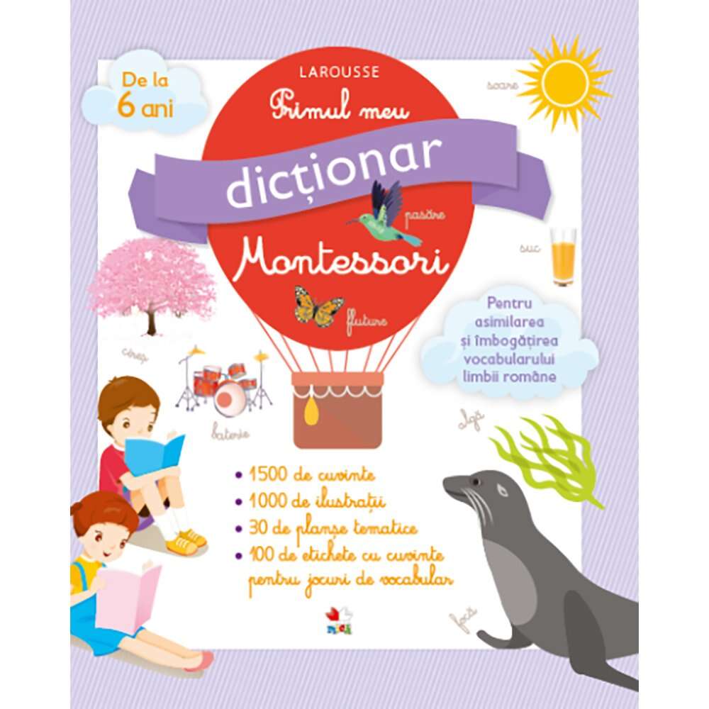 Carte Editura Litera, Primul meu dictionar Montessori