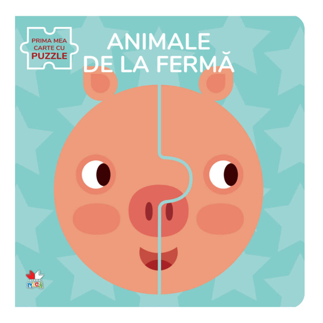 Carte Editura Litera, Animale de la ferma, Carte cu puzzle