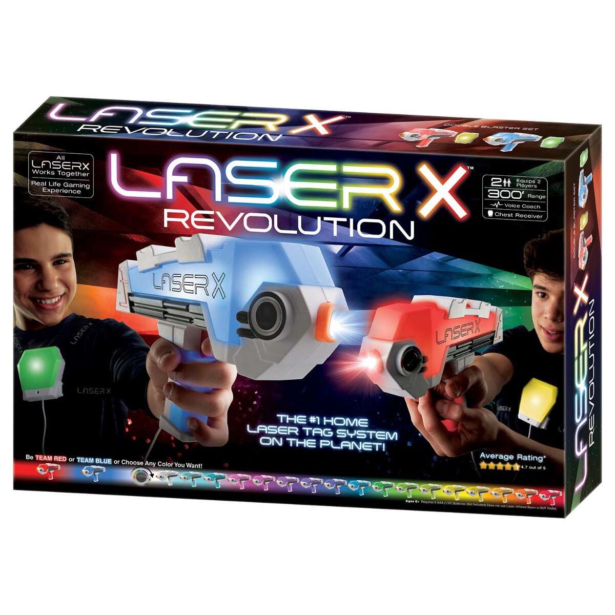 Set Blaster Revolution Double Laser X