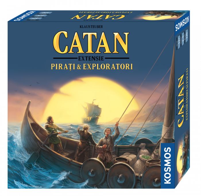 Catan - Extensie Pirati Exploratori 2-4 (RO)