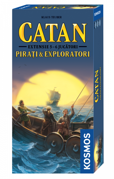 Catan - Extensie Pirati Exploratori 5-6 (RO)