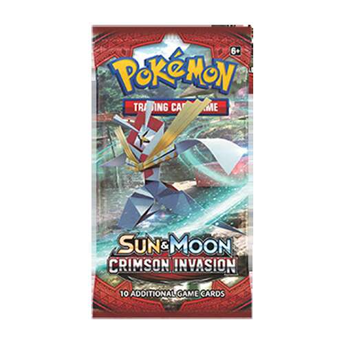 Pokemon Trading Card Game: Sun & Moon Crimson Invasion - Booster Pack
