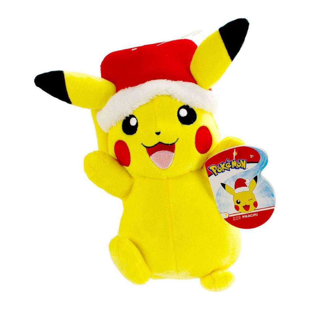 Figurina de Plus Pokemon 20 cm Editie de Craciun Pikachu