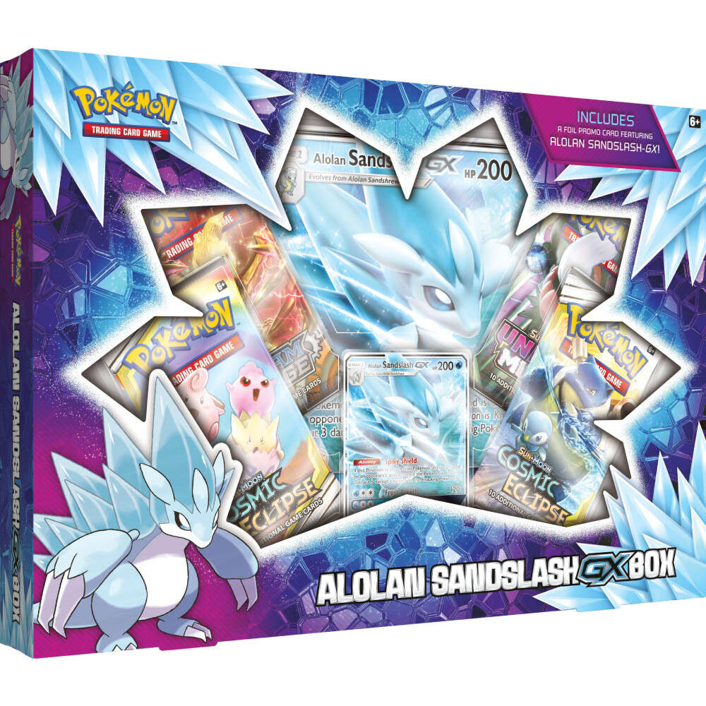 Pachet Pokemon Trading Card Game Alolan Sandslash-GX Box