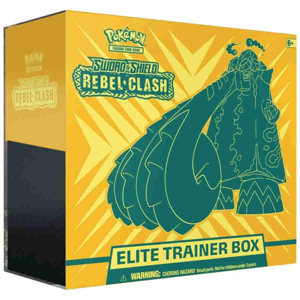 Pokemon Trading Card Game Sword & Shield 02 Rebel Clash Elite Trainer Box