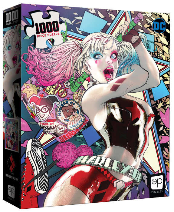 Puzzle 1000 piese Harley Quinn - Die Laughing