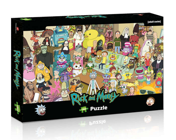 Puzzle 1000 piese Rick and Morty