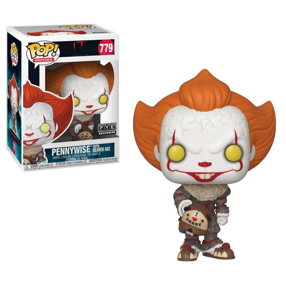 Figurina - IT Chapter 2 - Pennywise with Beaver Hat | Funko