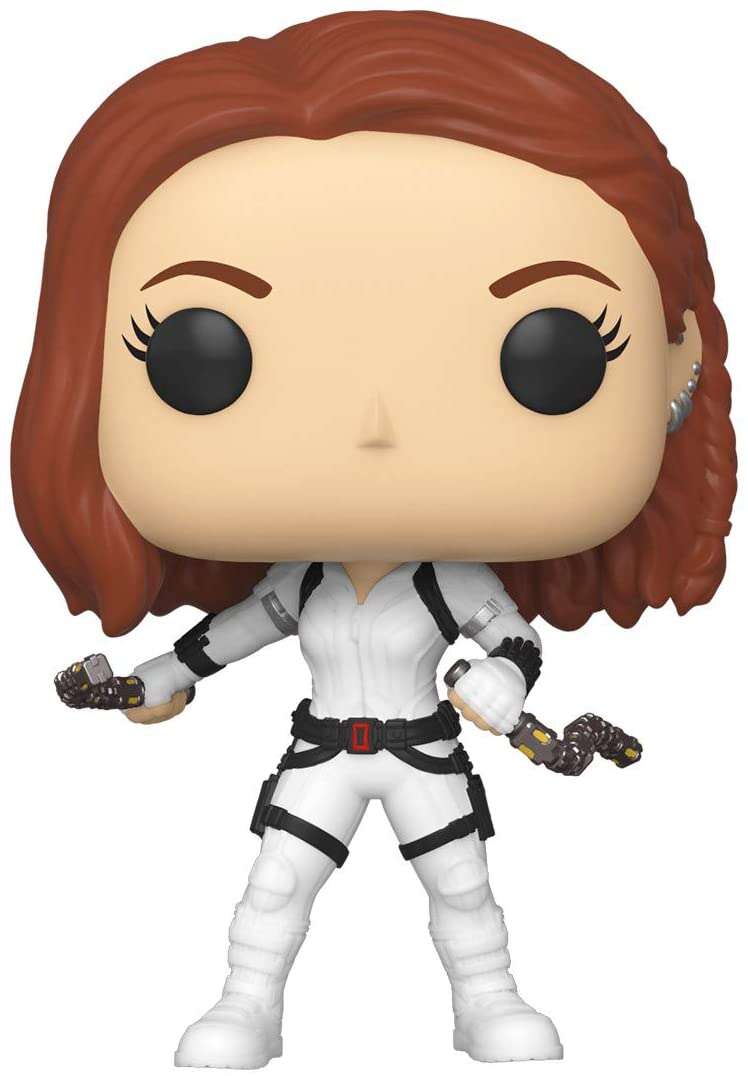 Figurina - Marvel Black Widow - Natasha Romanoff in White Suit | FunKo
