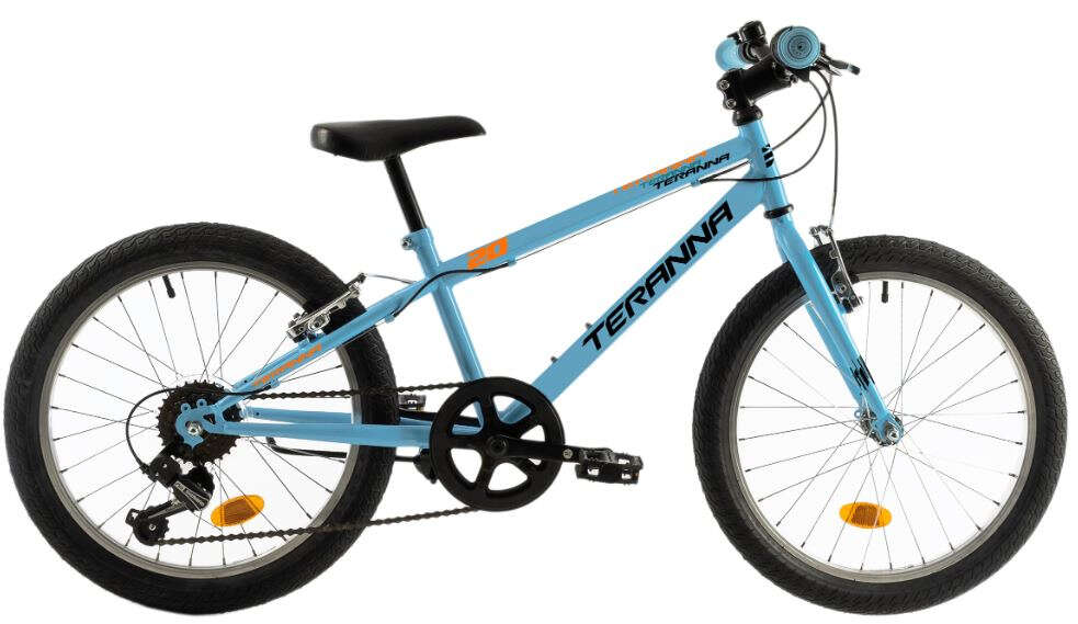Bicicleta copii Dhs Terrana 2021 albastru deschis 20 inch