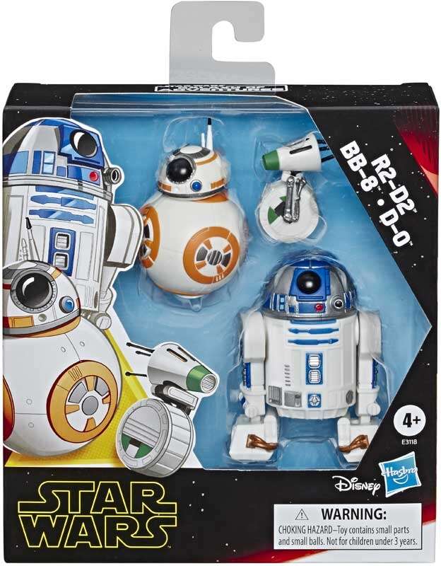 Figurine - Star Wars - The Rise of Skywalker - R2-D2, BB-8, D-0 | Hasbro