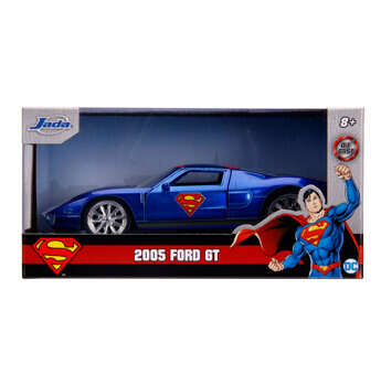 Macheta metalica Superman, Ford GT, scara 1 la 32