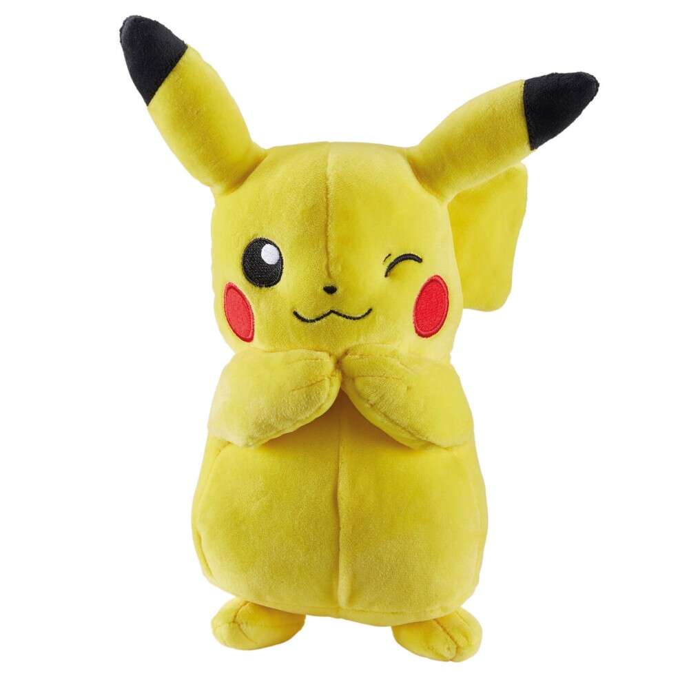 Figurina de Plus Pokemon 8 Inch Pikachu 2020 Pose