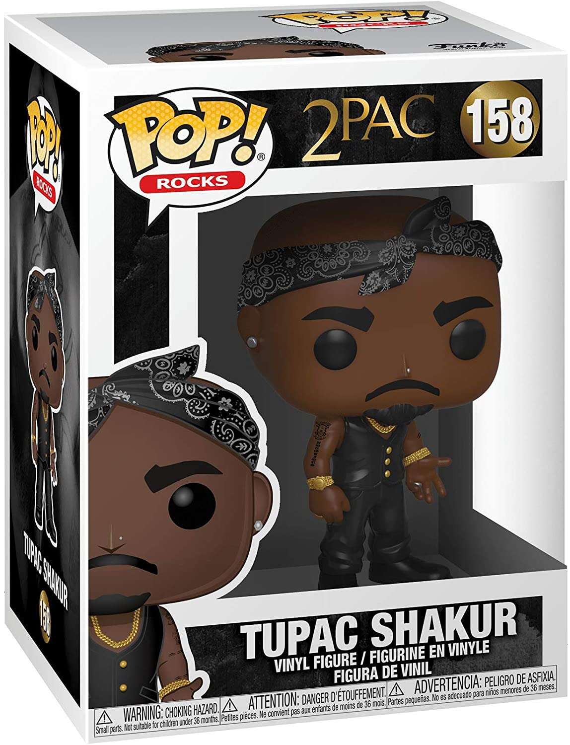 Figurina - 2 Pac - Tupac Shakur | FunKo
