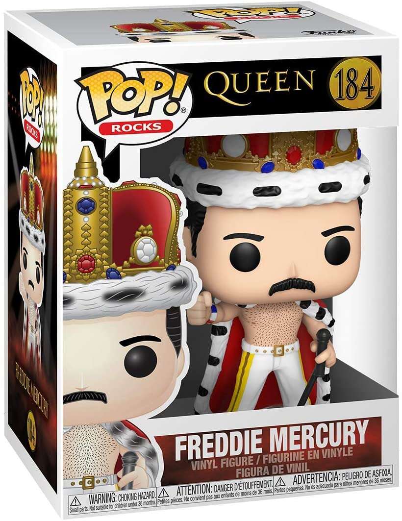 Figurina - Queen - Freddie Mercury King | FunKo
