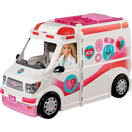 Set de Joaca Barbie by Mattel Clinica Mobila 2 in 1