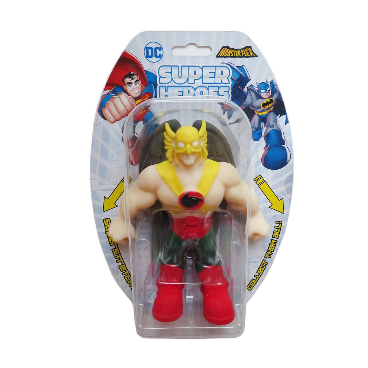 Figurina flexibila Monster Flex, DC Super Heroes, Hawkman