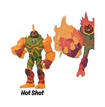 Figurina articulata Hot Shot Ben 10