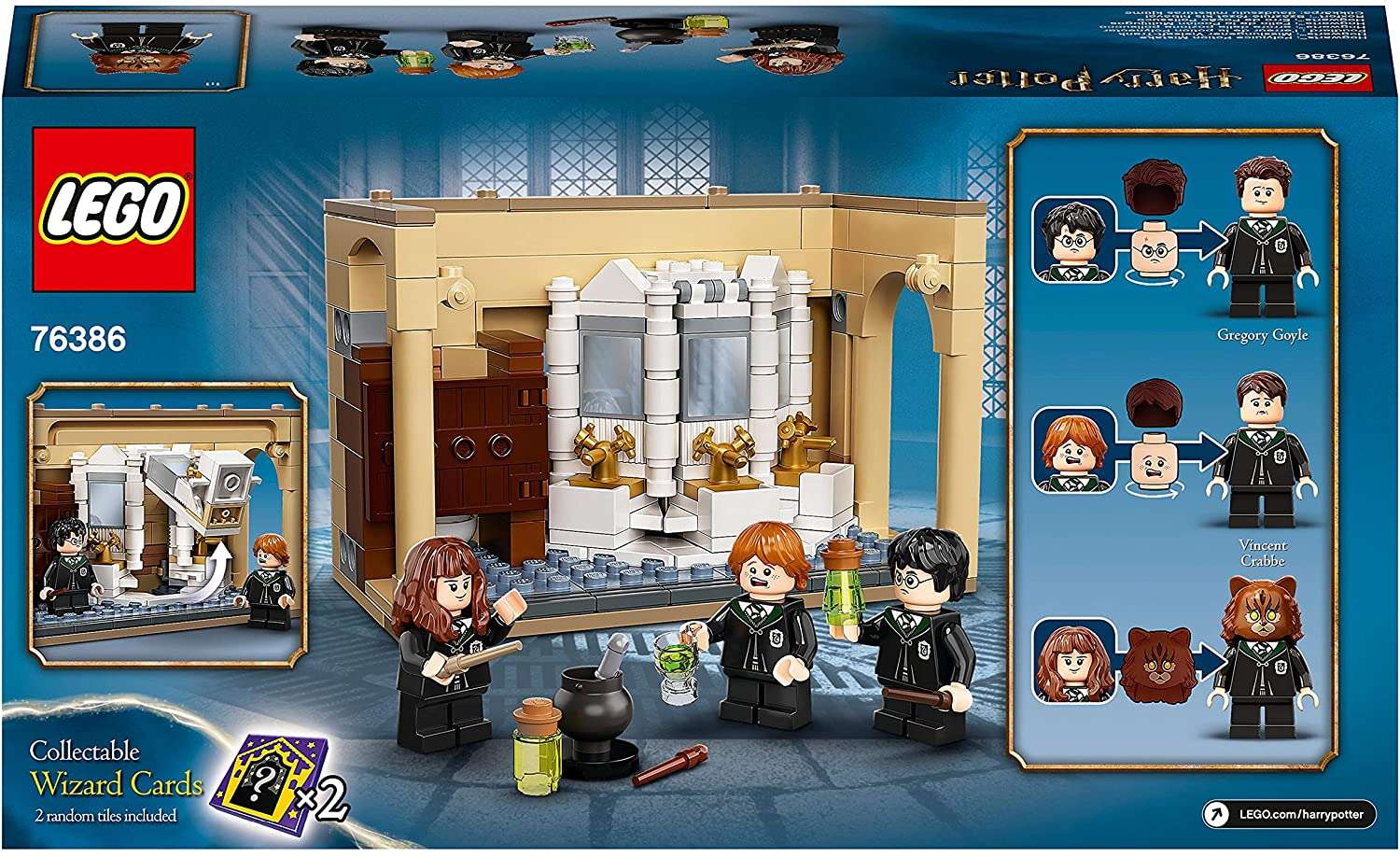 Lego harry potter hogwarts: greseala cu polipotiunea 76386