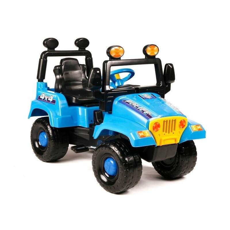 Masinuta jeep cu pedale pentru copii, 95 x 50 x 66 cm, albastru