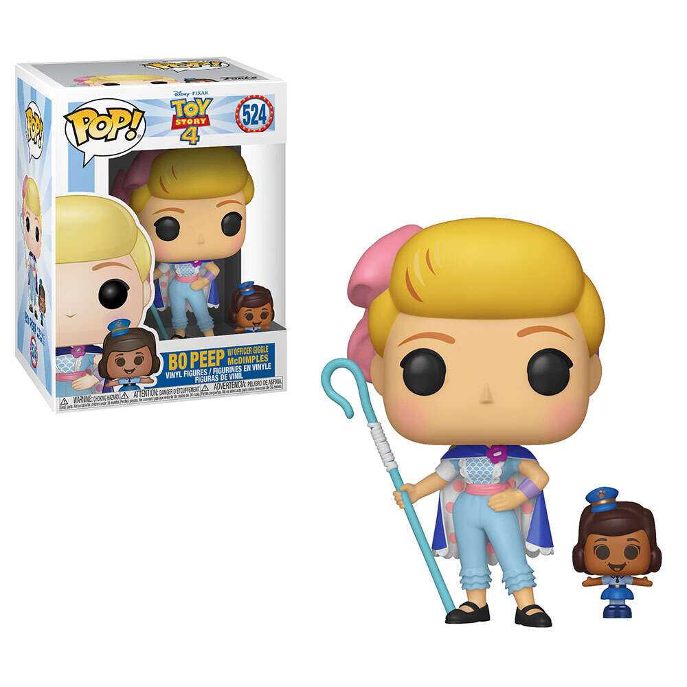 Figurina funko pop vinyl toy story 4 bo peep with officer mcdimples