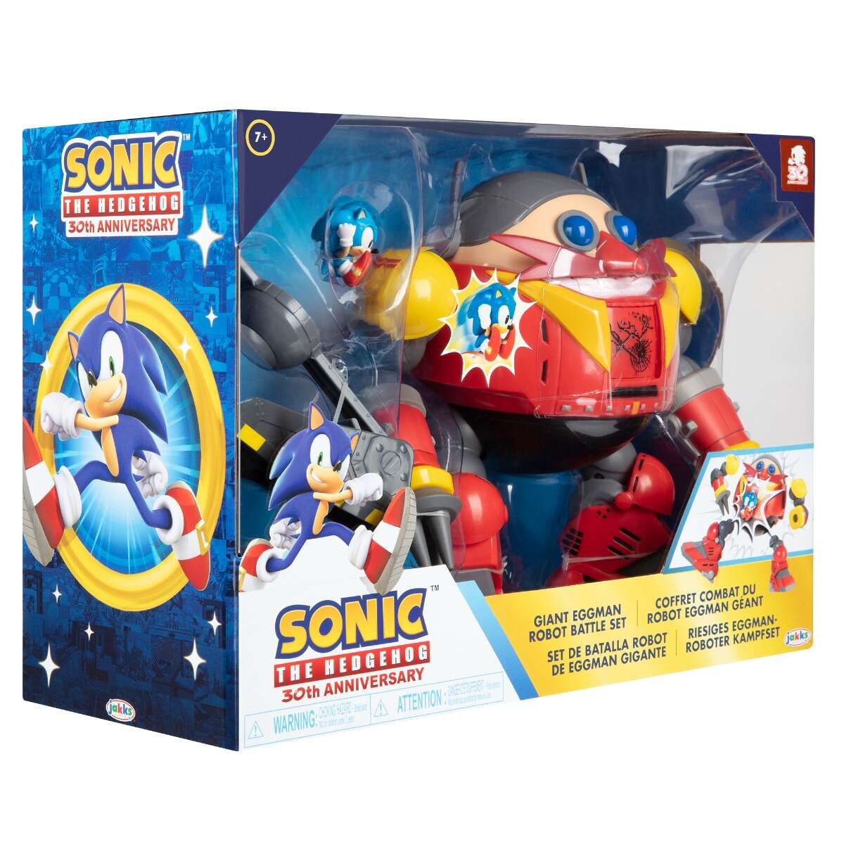 Sonic set de lupta robot cu catapulta – editie aniversara 30 de ani