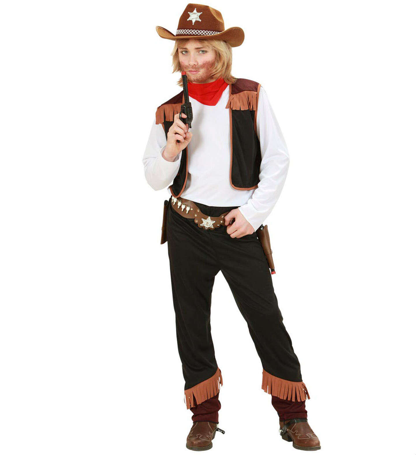 Costum cowboy 8 - 10 ani / 140 cm