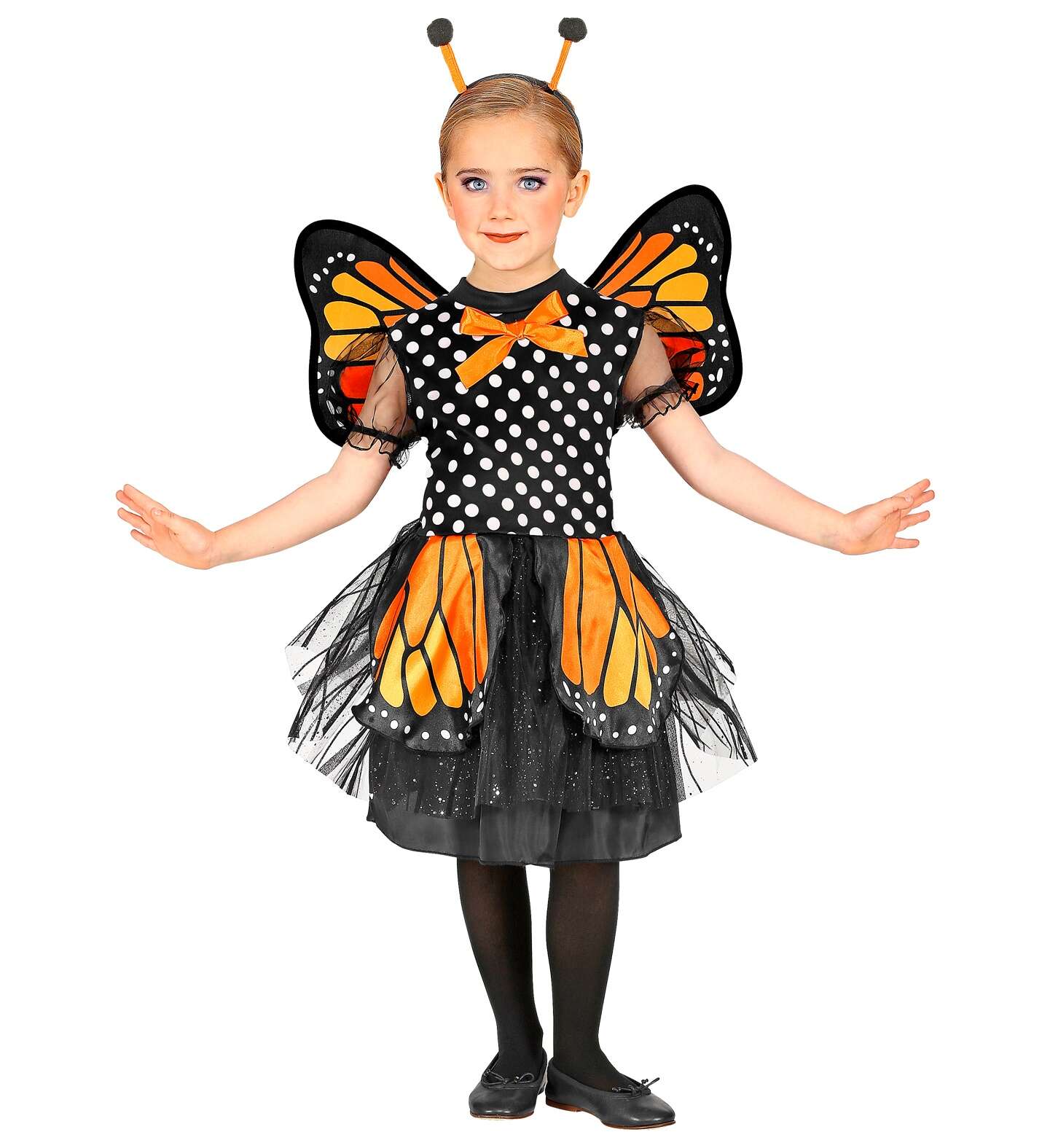 Costum fluture monarch 8 - 10 ani / 140 cm