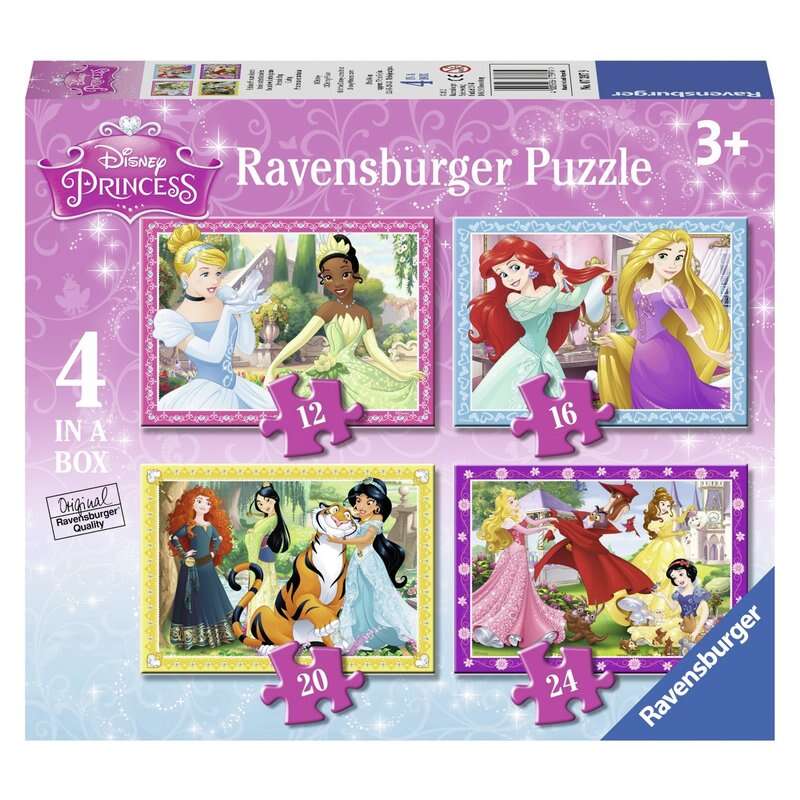 Ravensburger - Puzzle Printesele Disney 12/16/20/24 piese
