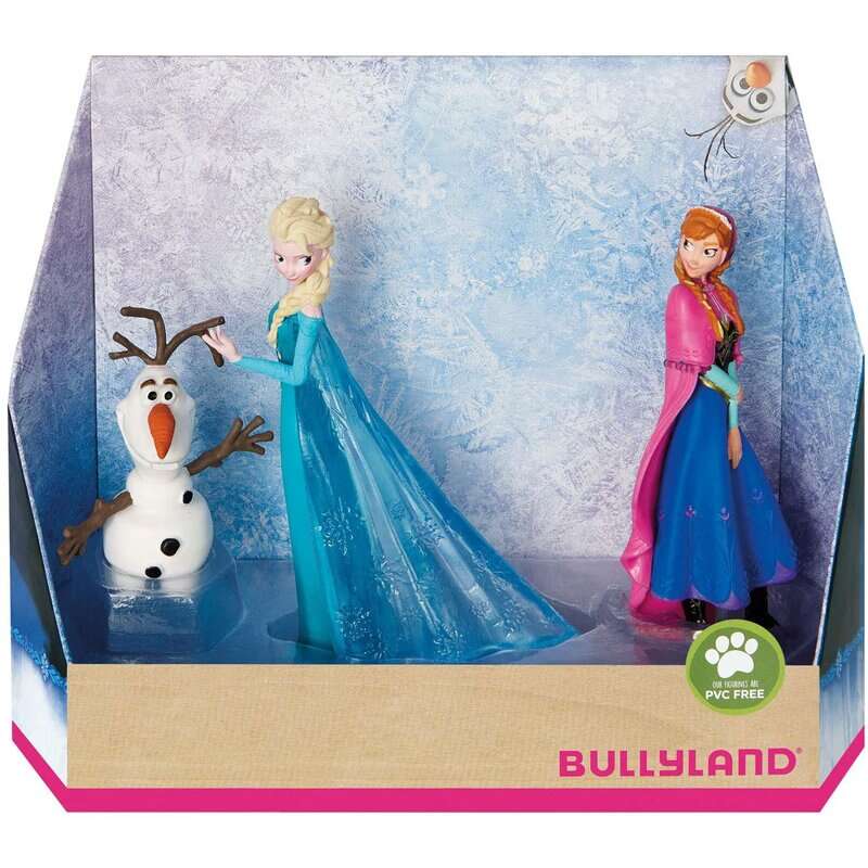 Bullyland - Set figurine Elsa, Anna si Olaf Disney Frozen