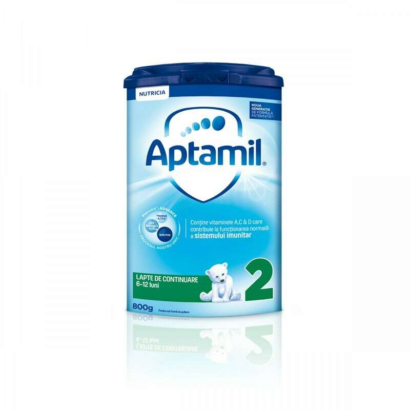 Nutricia - Lapte praf Aptamil 2 , 800 gr, De continuare