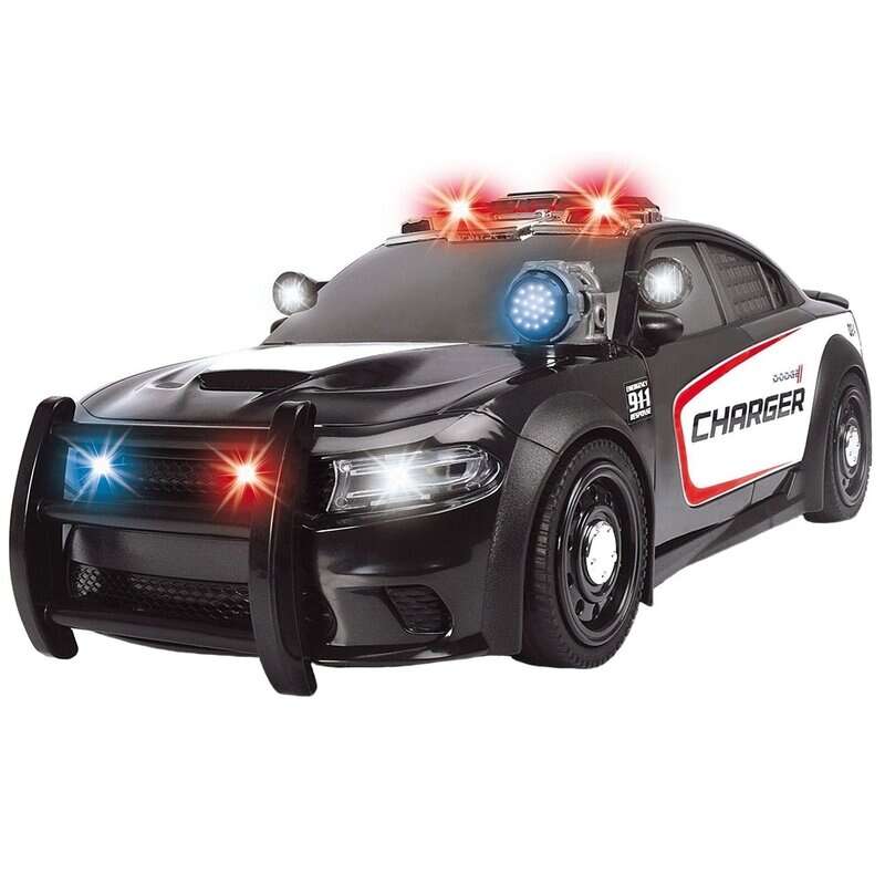 Dickie Toys - Masina de politie Dodge Charger
