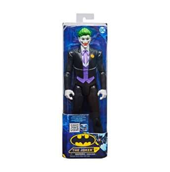 Figurina Batman, Joker in costum negru, 30 cm