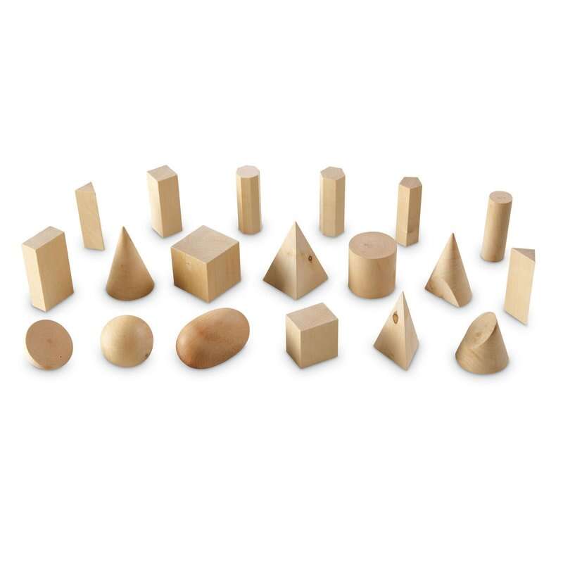 Learning Resources - Forme geometrice din lemn (set 19)
