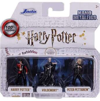 Harry Potter - Set 3 nano figurine, 4 cm