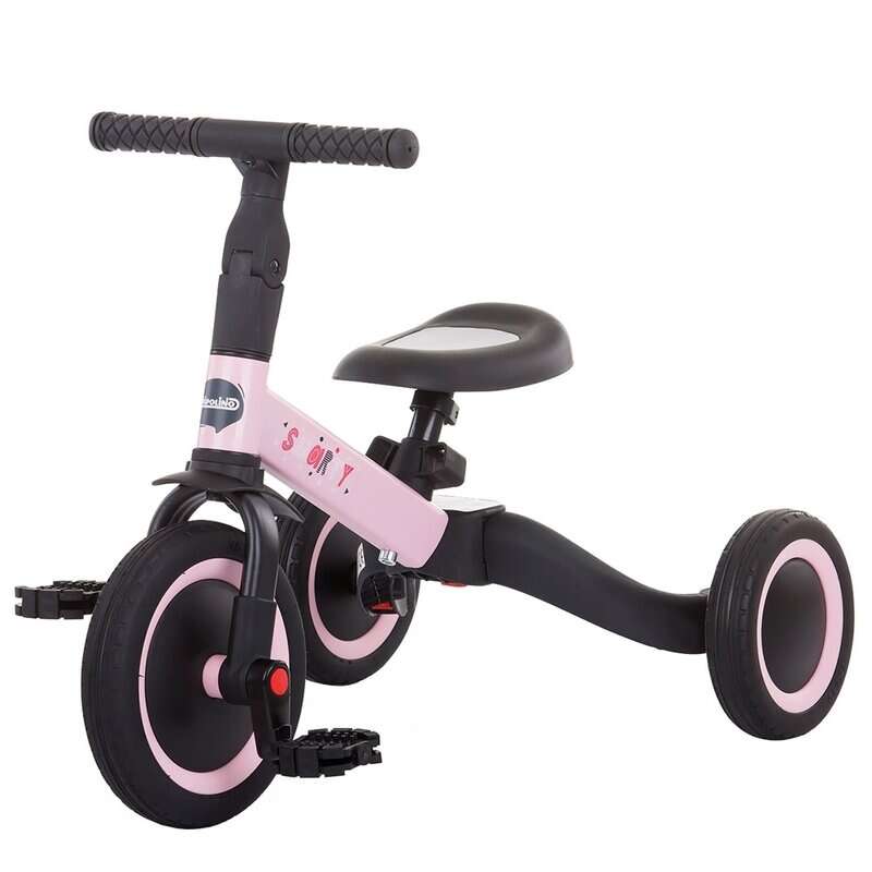 Chipolino - Tricicleta si bicicleta Smarty 2 in 1 light pink