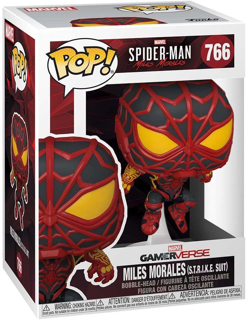 Figurina - Spider-Man - Miles Morales - Strike Suit | FunKo