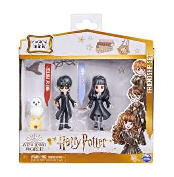 Set 2 figurine Harry Potter, Harry si Cho Chang