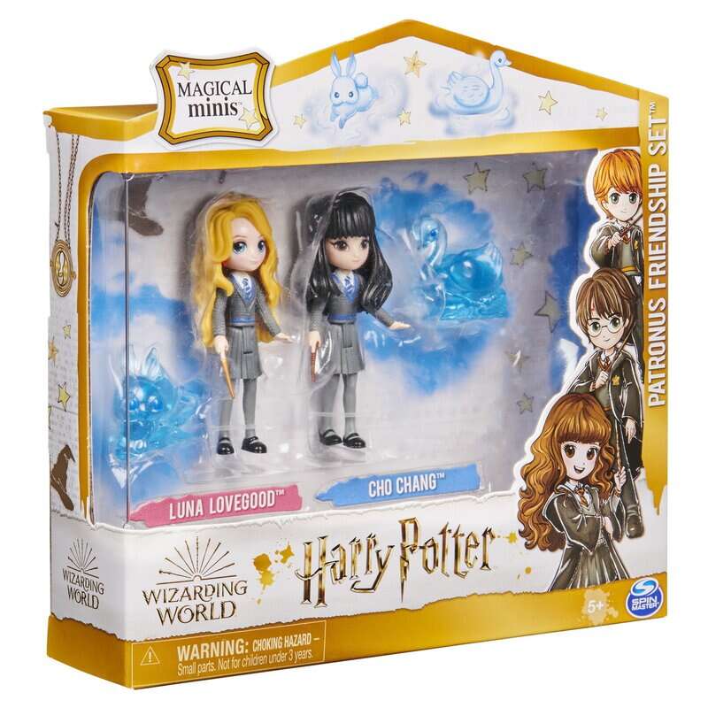 Spin master - HARRY POTTER WIZARDING WORLD MAGICAL MINIS SET 2 FIGURINE LUNA LOVEGOOD SI CHO CHANG