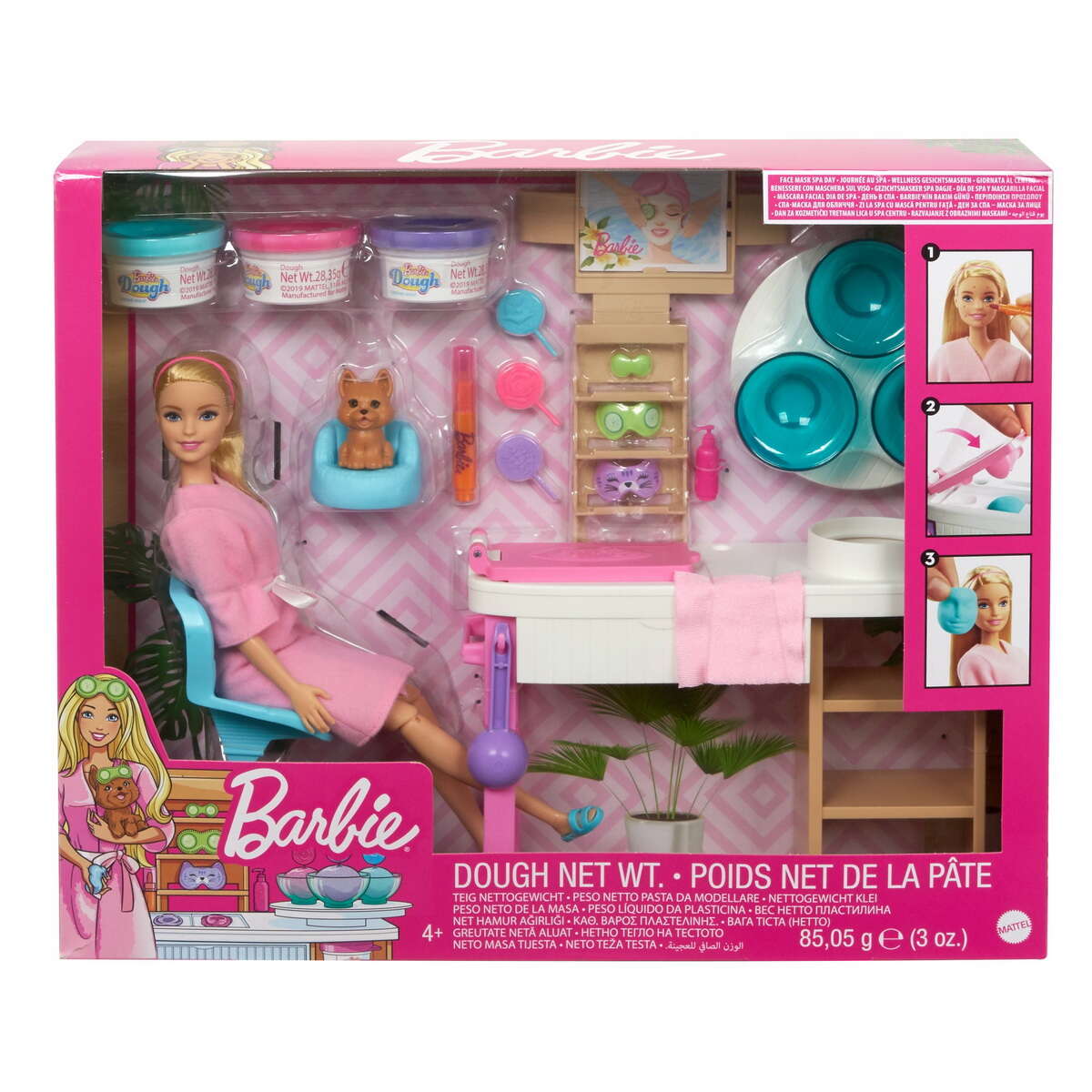 Barbie set de joaca o zi la salonul spa