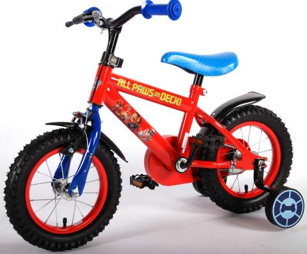 Bicicleta pentru baieti 12 inch cu roti ajutatoare Paw Patrol