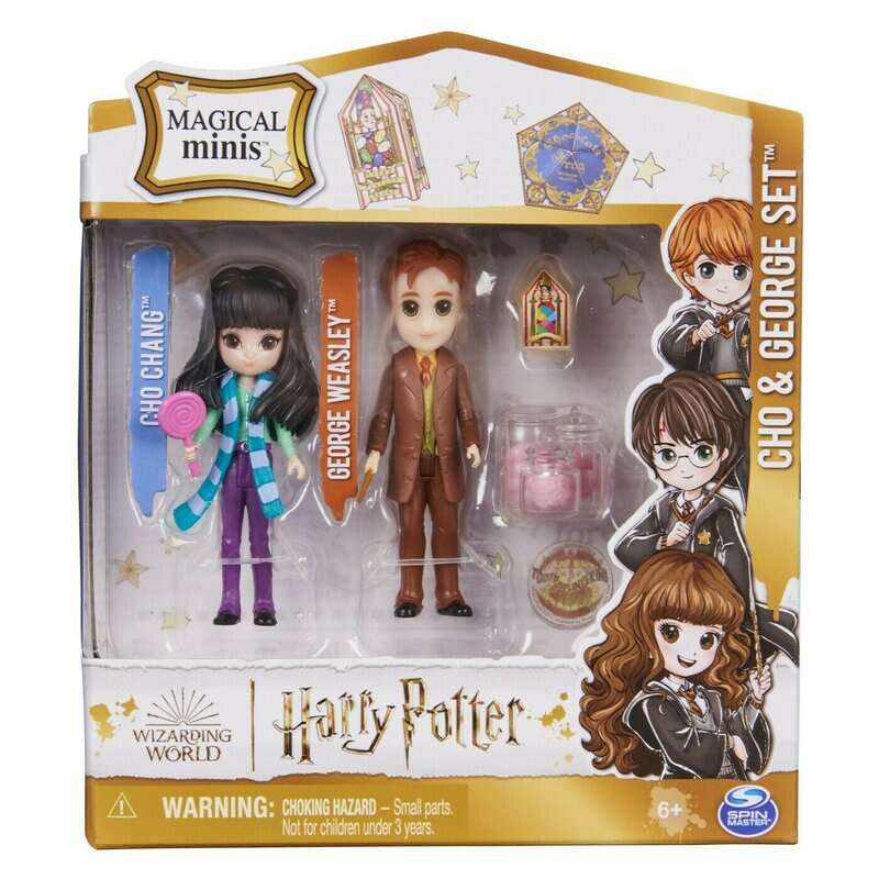 Spin master - HARRY POTTER WIZARDING WORLD MAGICAL MINIS SET 2 FIGURINE CHO SI GEORGE