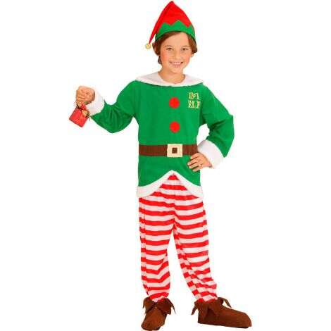 Costum Elf Mos Craciun copii