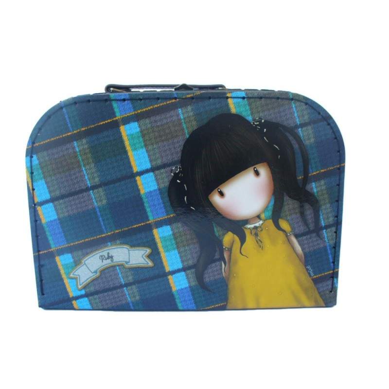 Cutie depozitare tip valiza medie Gorjuss Ruby Yellow