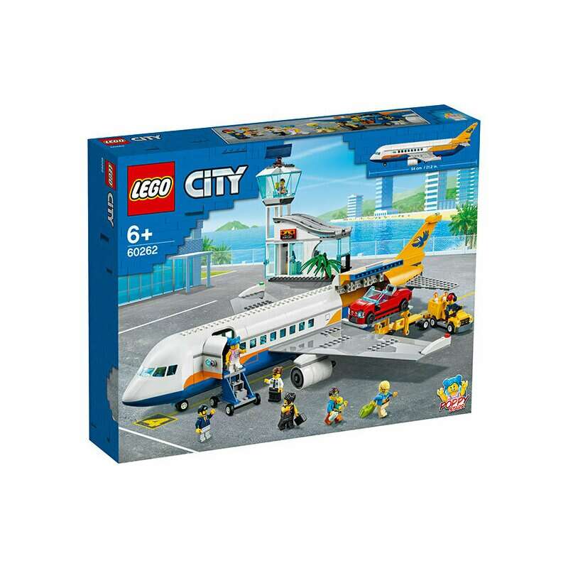 Set de joaca Avion de pasageri LEGO® City, pcs 669