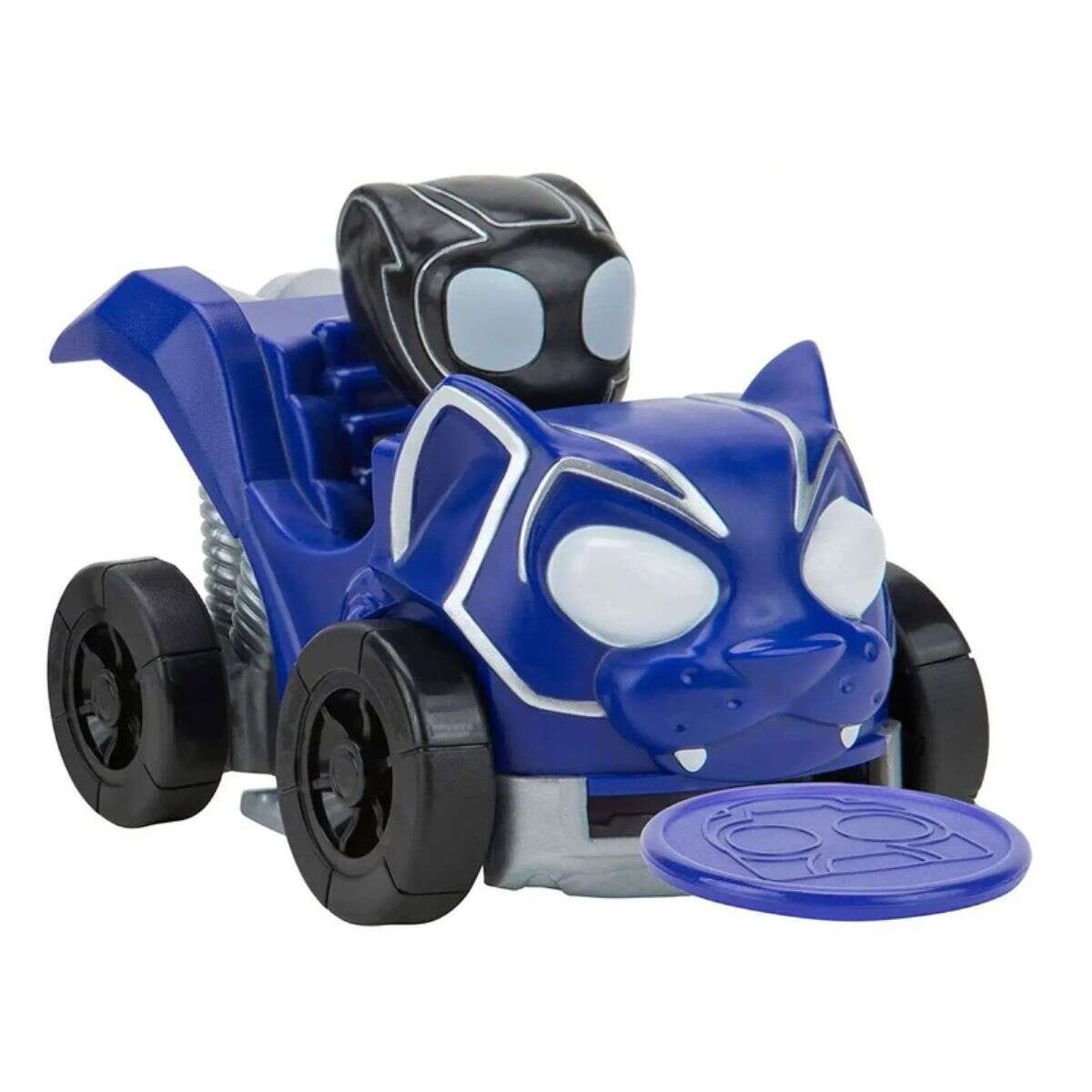 Figurina Spidey, cu masinuta, Little Vehicle, Black Panther, SNF0056